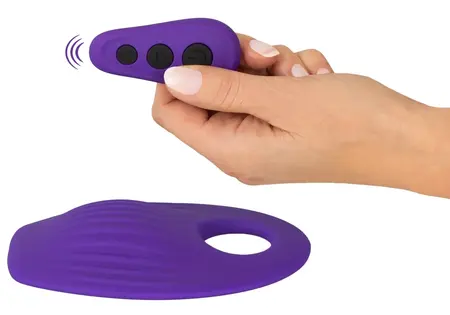 Couples Choice RC Multi Funkcija Vibro Jastuk sa Fleksibilnim Prstenom 15 cm