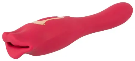You2Toys Oral Fun Vibrator L Dvostrani Pokretne Usne Roze 22.2cm