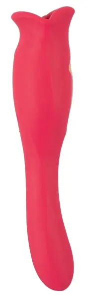 You2Toys Oral Fun Vibrator L Dvostrani Pokretne Usne Roze 22.2cm