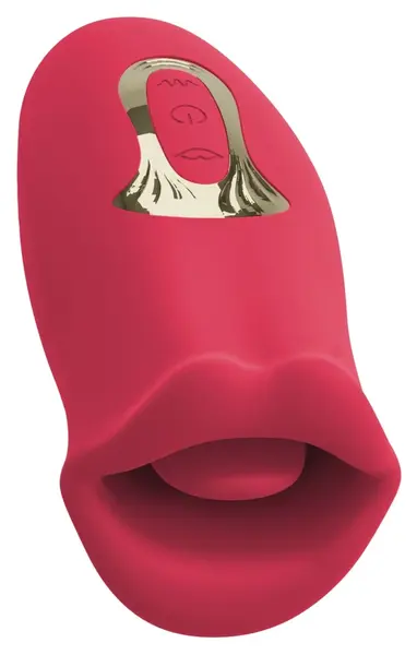 You2Toys Oral Fun Vibrator Pokretne Usne Silikon Roze 13cm
