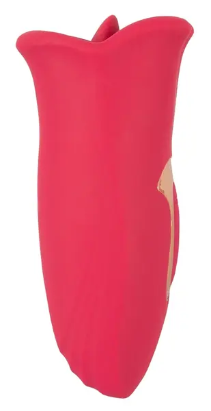 You2Toys Oral Fun Vibrator Pokretne Usne Silikon Roze 13cm