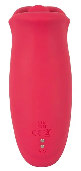 You2Toys Oral Fun Vibrator Pokretne Usne Silikon Roze 13cm