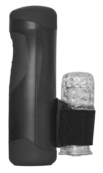 The Handy 1.1 Interaktivni Automatski Stroker, Podesiv, Crni, 23cm