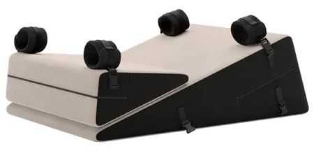 Liberator Bondage Wedge/Ramp Combo Krem - Ergonomski Set za Podršku
