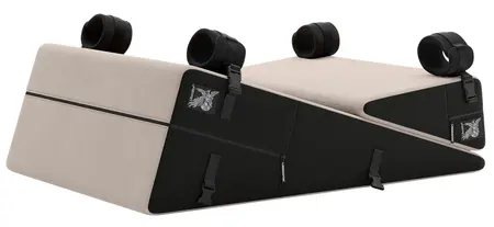 Liberator Bondage Wedge/Ramp Combo Krem - Ergonomski Set za Podršku