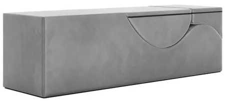 Liberator Aria Flip Chaise Siva - Ergonomska Sklopiva Ležaljka