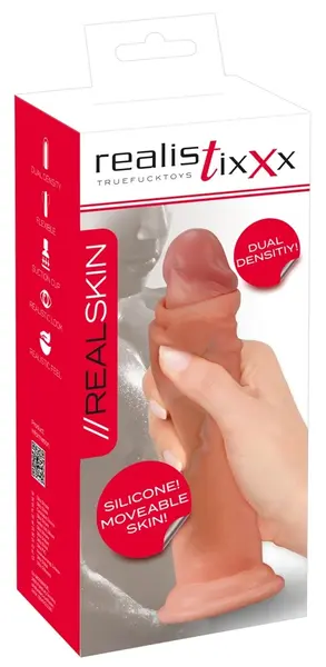 Realistixxx Moveable Skin Dual Density Model sa Usisnom Čašom 20.5cm