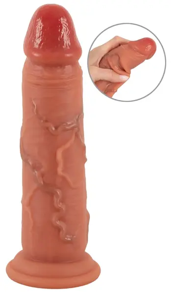 Realistixxx Moveable Skin Dual Density Model sa Usisnom Čašom 20.5cm