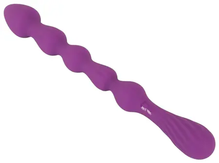 You2Toys Magic Anal Wand No. 1 Silikonski Intimni Sistem Perli Ljubičasti 27cm