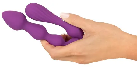 You2Toys Magic Anal Wand No. 1 Silikonski Intimni Sistem Perli Ljubičasti 27cm