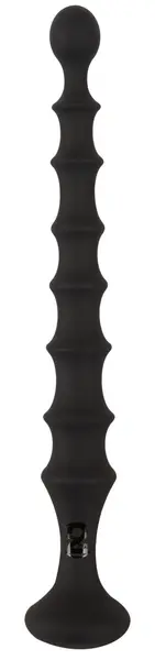 You2Toys Magic Anal Wand No. 2 - Fleksibilni Silikonski Crni Model sa Perlama