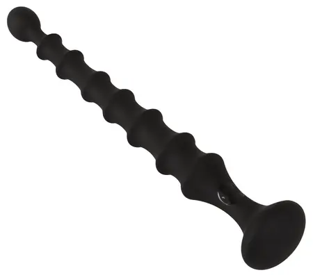 You2Toys Magic Anal Wand No. 2 - Fleksibilni Silikonski Crni Model sa Perlama