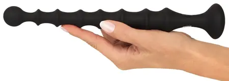You2Toys Magic Anal Wand No. 2 - Fleksibilni Silikonski Crni Model sa Perlama
