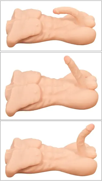 Realistixxx Deluxe Man Anatomski Torzo, Naturskin Materijal, 52 cm