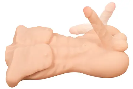 Realistixxx Deluxe Man Anatomski Torzo, Naturskin Materijal, 52 cm