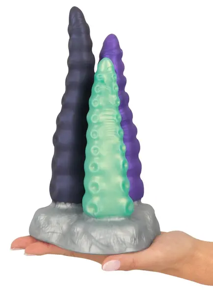 You2Toys Beasty Cocks Triple Tentacle Silikonski Fantasy Model 22cm