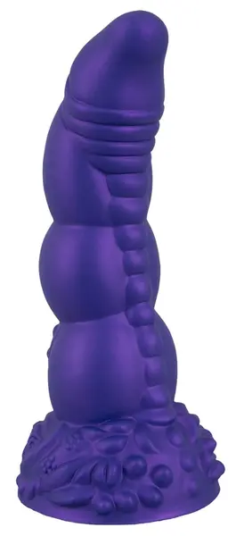 Beasty Cocks Demon of Desire Model od Tečnog Silikona 22.5 cm Metalik