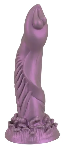 Beasty Cocks Alien Phallus Tečni Silikon Intimna Mašina 21 cm Metalik