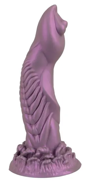 Beasty Cocks Alien Phallus Tečni Silikon Intimna Mašina 21 cm Metalik