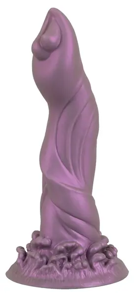Beasty Cocks Alien Phallus Tečni Silikon Intimna Mašina 21 cm Metalik