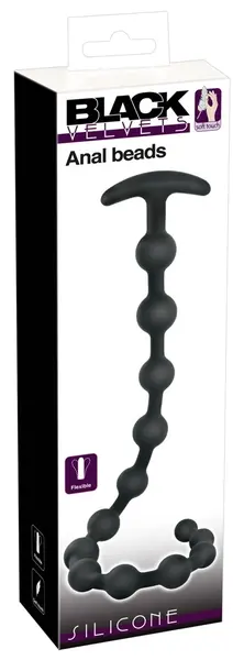 Black Velvets Silikonski Fleksibilni Sistem perli 50cm sa Sigurnim Držačem