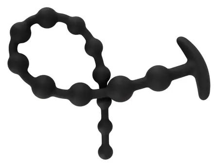 Black Velvets Silikonski Fleksibilni Sistem perli 50cm sa Sigurnim Držačem