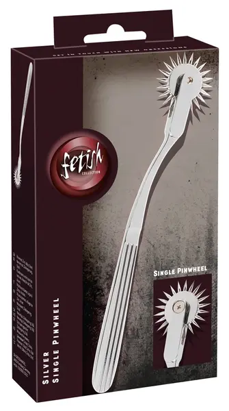 Fetish Collection Srebrni Jednostruki Točkić Čelični Precizni Alat 18.5cm