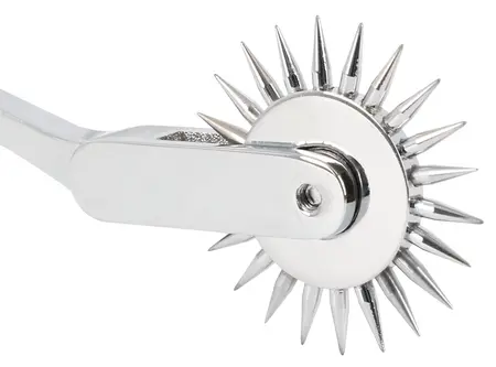 Fetish Collection Srebrni Jednostruki Točkić Čelični Precizni Alat 18.5cm