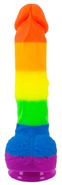 You2Toys PRIDE! Rainbow Silicone Model with Suction Cup 21 cm