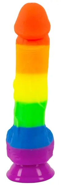 You2Toys PRIDE! Rainbow Silicone Model with Suction Cup 21 cm
