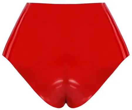 LateX Crvene Visoke Lateks Gaćice 2XL sa Anatomskim Elementom