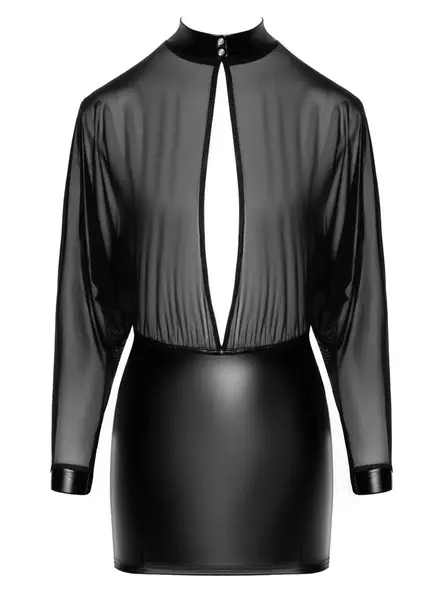 Noir Handmade Orgia haljina til i Powerwetlook crna veličina M