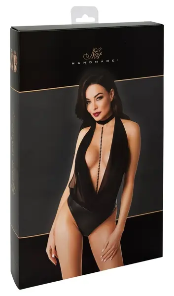 Noir Handmade Orgia Exclusive Body XL, Crni Powernet i Biser Detalj