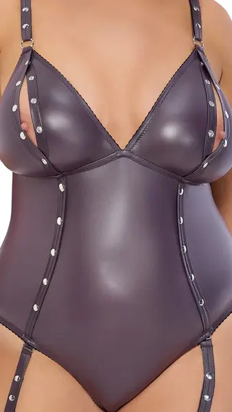 Cottelli Collection Body Bondage 2XL Ljubičasti Mat Sistem Stezanja