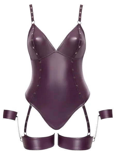 Cottelli Bondage Body XL Mat Ljubičasti Podesive Trake i Stege