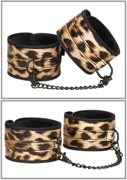 Liebe Seele Leopard Print Premium 13-Delni BDSM Set, Životinjski Uzorak