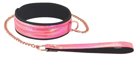 Liebe Seele Vivid Sakura 8-Piece Bondage Set Glossy Pink Gold Details