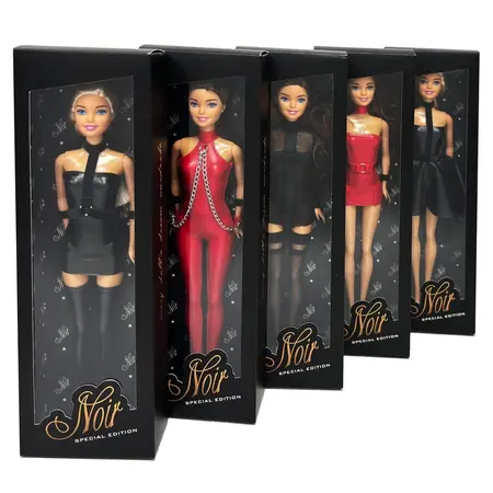 Noir Handmade Deluxe Fashion Set S - 13-Piece Collection with Barbie Figure