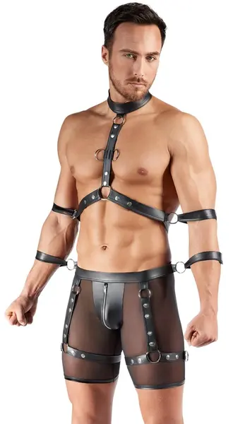 Svenjoyment Bondage Powernet Pojas Set sa podesivim kaiševima S