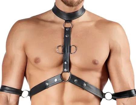 Svenjoyment Bondage Powernet Pojas Set sa podesivim kaiševima S