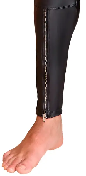 NEK Muške Mat Crne Pantalone M sa Više Rajsferšlusa i Džepova