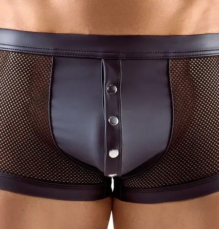Svenjoyment Mrežasti Efekat Crne Pantalone S sa Podesivim Kajiševima