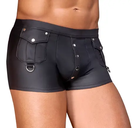 NEK Mat Crne Muške Pantalone sa D-Ring Akcentima, Veličina M