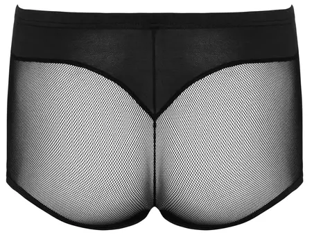 Svenjoyment Muške crne pantalone XL od mikrofibera sa mrežastim panelima