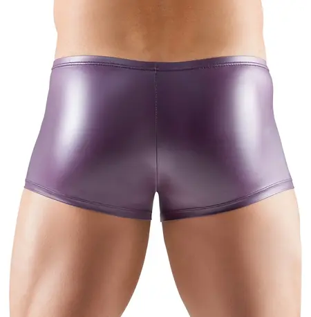 Svenjoyment Muške rastegljive mat pantalone ljubičaste S - Konturni kroj i udobnost