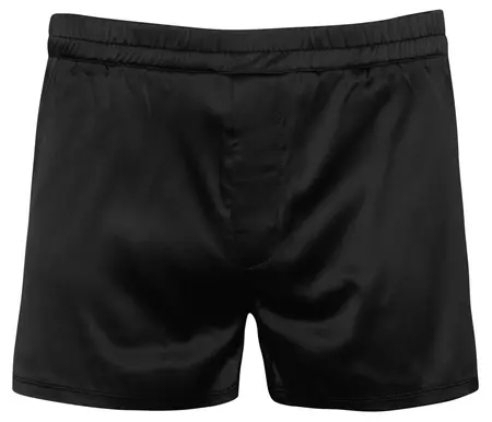 Svenjoyment Satin Black muške bokserice XL klasični kroj