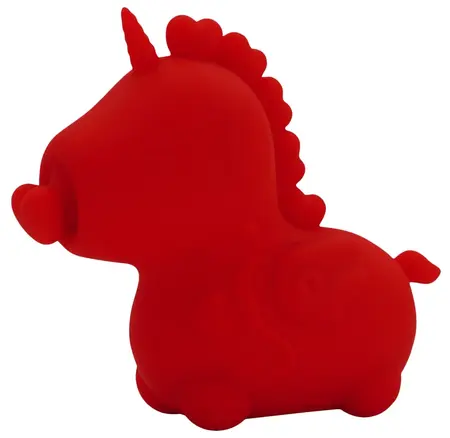 Unihorn Cupids Beau vibrator sa srcolikim jezikom, roze, 9cm