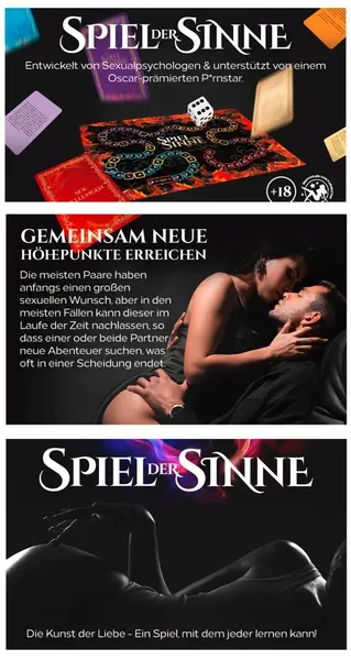 You2Toys Game of the Senses Couples Board Game - 149 Task Cards & Accessories