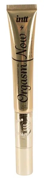 intt Orgasm Now 15ml gel za stimulaciju sa vibrirajućim aplikatorom, tutti-frutti