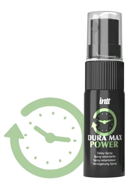 intt Dura Max Power Delay Spray 12ml - Formula za dugotrajnu izdržljivost za muškarce